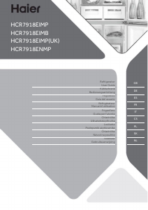 Manuale Haier HCR7918EIMP Frigorifero-congelatore