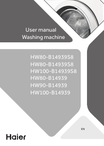 Handleiding Haier HW90-B14939S8 Wasmachine