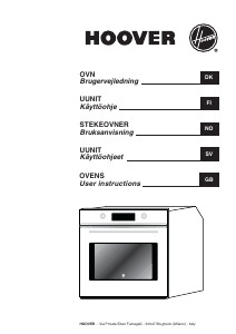 Bruksanvisning Hoover HGI515 Ugn