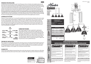 Manual Hunter 19326 Cypress Grove Lamp