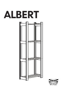 Руководство IKEA ALBERT Шкаф