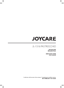 Handleiding Joycare JC-1516 Pastrocchio Kinderstoel