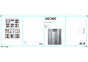 Manual Koenic KDW 60131 A2 BU Dishwasher