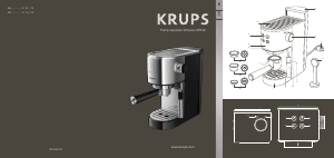 Manual Krups XP442C40 Virtuoso Espresso Machine