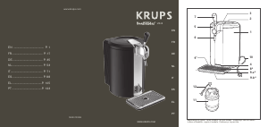 Manual Krups VB452E10 BeerTender Dispensador de bebidas