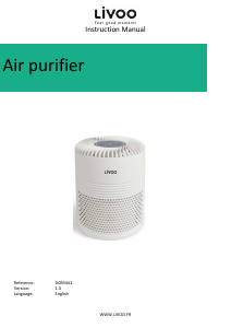 Manual Livoo DOM441 Air Purifier