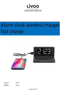 Manual Livoo TEA263 Alarm Clock
