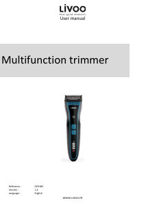 Manual Livoo DOS185 Hair Clipper