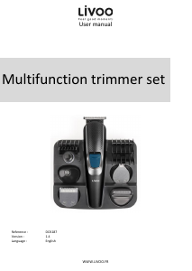 Manual Livoo DOS187 Hair Clipper