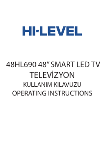 Kullanım kılavuzu Hi-Level 48HL690 LED televizyon