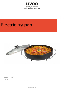 Manual Livoo DOC133 Pan