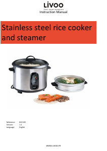 Manual Livoo DOC192 Rice Cooker