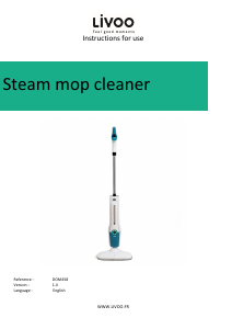 Manual Livoo DOM458 Steam Cleaner