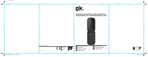 Manuale OK OMP 50 Telefono cellulare