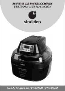 Manual de uso Sindelen FR-8020GR Freidora
