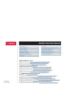 Instrukcja Timex T2P043 Zegarek