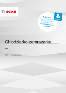 Instrukcja Bosch KGN392IDT Lodówko-zamrażarka