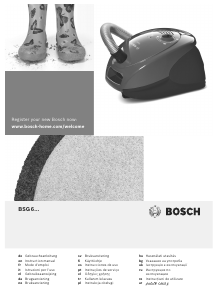 Посібник Bosch BSG6A322S Пилосос
