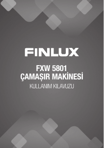 Kullanım kılavuzu Finlux FXW 5801 Çamaşır makinesi