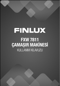 Kullanım kılavuzu Finlux FXW 7811 Çamaşır makinesi