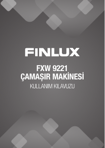 Kullanım kılavuzu Finlux FXW 9221 Çamaşır makinesi