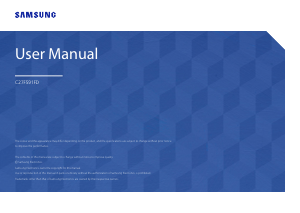 Manual Samsung C27F591FDU LED Monitor
