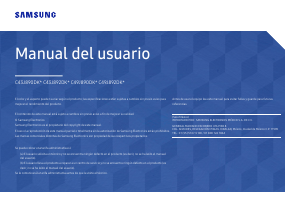 Manual de uso Samsung C43J892DKU Monitor de LED