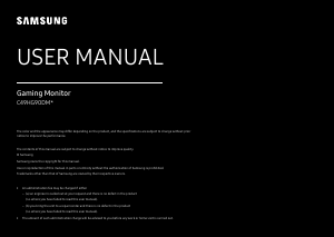 Manual Samsung C49HG90DMU LED Monitor