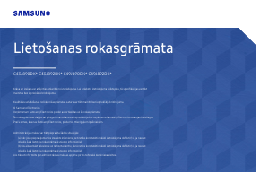 Rokasgrāmata Samsung C49J890DKU Gaismas diožu monitors