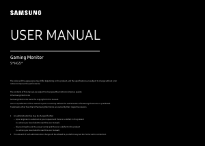 Manual Samsung S25HG50FQU LED Monitor