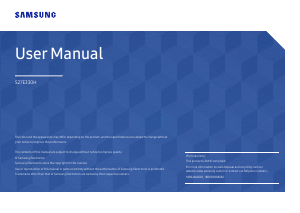 Handleiding Samsung S27E330H LED monitor