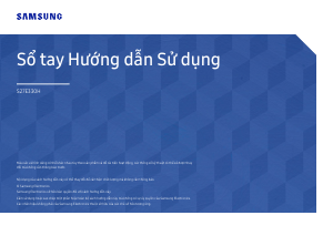 Hướng dẫn sử dụng Samsung S27E330H Màn hình LED