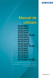 Manual Samsung S27E390H Monitor LED