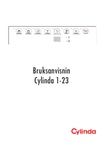Bruksanvisning Cylinda 1.23 Diskmaskin