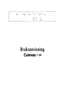 Bruksanvisning Cylinda 1.30 Diskmaskin