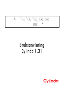 Bruksanvisning Cylinda 1.31 Diskmaskin