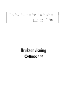 Bruksanvisning Cylinda 1.50 Diskmaskin