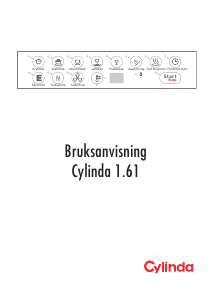 Bruksanvisning Cylinda 1.61 Diskmaskin