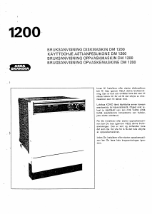 Bruksanvisning Cylinda 1200 Diskmaskin