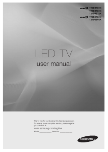 Manual Samsung T24D590EX LED Monitor