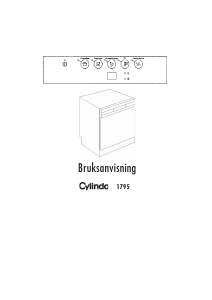 Bruksanvisning Cylinda 1795 Diskmaskin