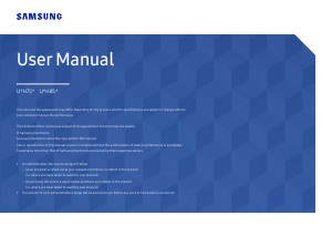 Manual Samsung U32H850UMU LED Monitor