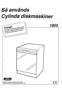 Bruksanvisning Cylinda 1855 Diskmaskin