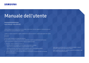 Manuale Samsung U32J592UQU Monitor LED