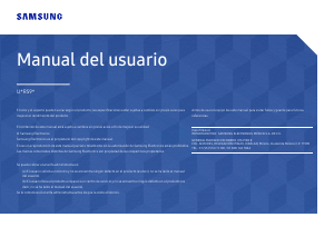 Manual de uso Samsung U32R590CWU Monitor de LED
