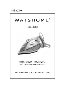 Handleiding Watshome YPF-6525-2200 Strijkijzer