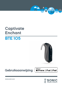 Handleiding Sonic CV40 B 105 Captivate 40 Hoortoestel