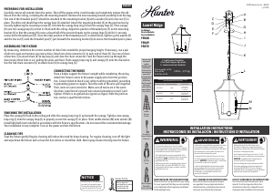 Manual Hunter 19069 Laurel Ridge Lamp