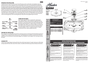 Manual Hunter 19292 Highland Hill Lamp