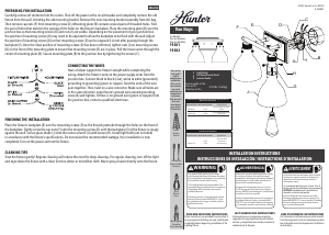 Manual de uso Hunter 19302 Van Nuys Lámpara